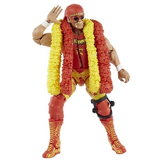WWE Hulk Hogan Elite Collection Series 91 Action Figure 6 in Posable Collectible Gift Fans Ages 8 Years Old and Up?