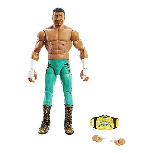 Mattel WWE Eddie Guerrero Elite Collection Action Figure, 6-inch Posable Collectible Gift for WWE Fans Ages 8 Years Old & Up