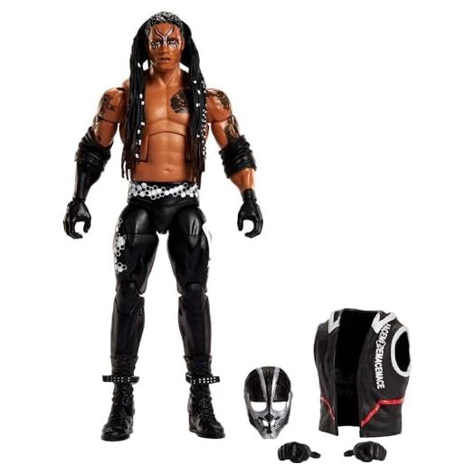 Mattel WWE Mace Elite Collection Action Figure, 6-inch Posable Collectible Gift for Mattel WWE Fans Ages 8 Years Old & Up