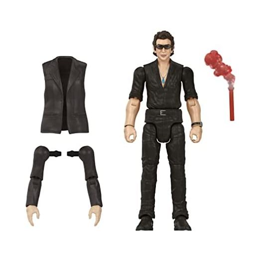?Jurassic World Jurassic Park Hammond Collection Dr. Ian Malcolm Action Figure with Interchangeable Arms and Accessory, Gift and Collectible