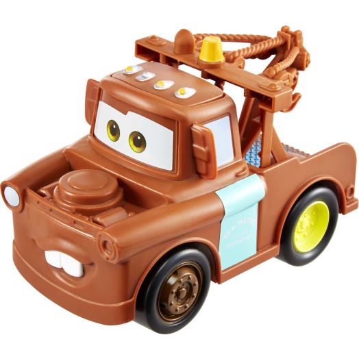 Disney and Pixar Cars Track Talkers Mater Vehicle, 5.5-in Talking Movie toy