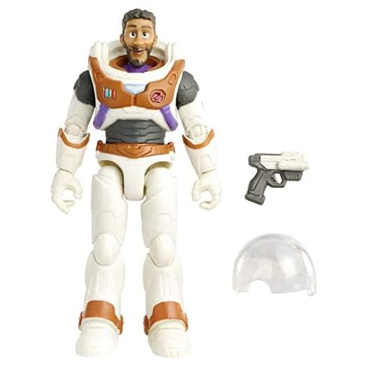 Mattel Disney and Pixar Lightyear Space Ranger Alpha Mo Morrison Action Figure, 14 Points of Articulation & Accessories, 5-in Scale