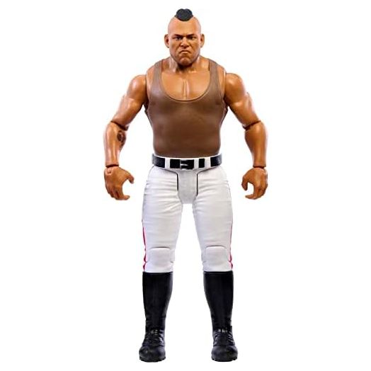 Mattel WWE Commander Azeez Basic Action Figure, 10 Points of Articulation & Life-like Detail, 6-inch Collectible