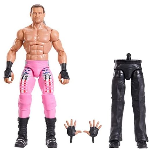 WWE Elite Action Figure SummerSlam Dolph Ziggler with Accessory and Mr. Perfect Build-A-Figure Parts