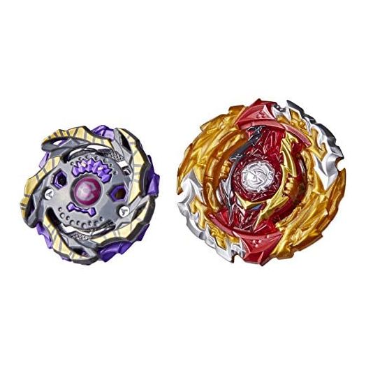 BEYBLADE Burst Surge Speedstorm World Spryzen S6 and Betromoth B6 Spinning Top Dual Pack, 2 Battling Game Top Toy