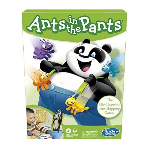 Hasbro Gaming Ants in The Pants, Easy and Fun Preschool Game, for 2-4 Players