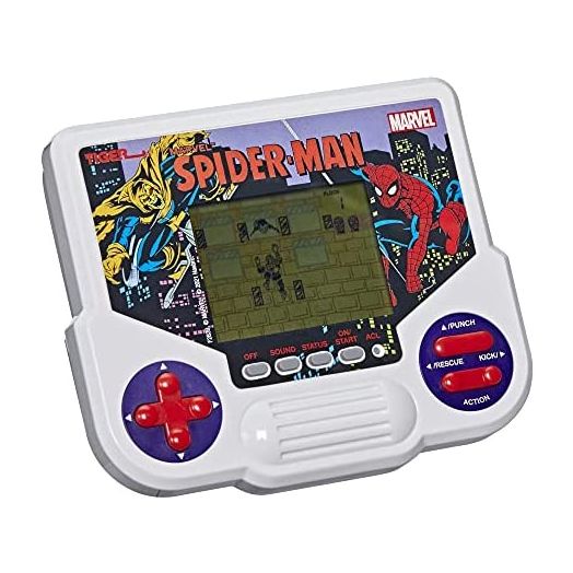 Hasbro Gaming Tiger Electronics Marvel Spider-Man Electronic LCD Handheld Game