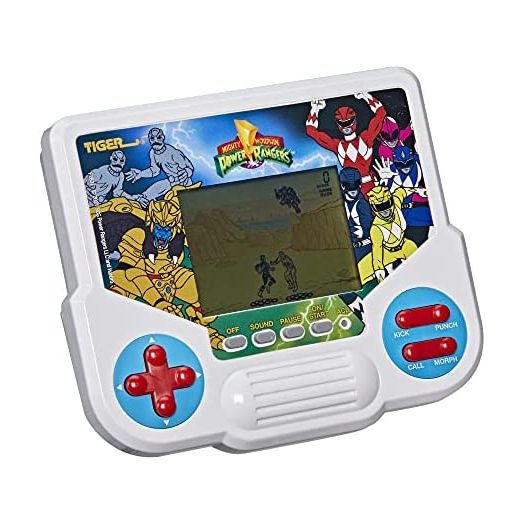 Hasbro Gaming Tiger Electronics Mighty Morphin Power Rangers Electronic LCD Handheld Game