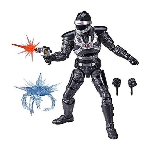 Power Rangers Lightning Collection in Space Phantom Ranger 6-Inch Premium Collectible Action Figure Toy with Accessories, Ages 4 and Up