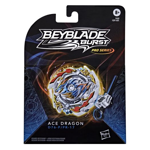 Beyblade Burst Pro Series Ace Dragon Spinning Top Starter Pack, with Launcher