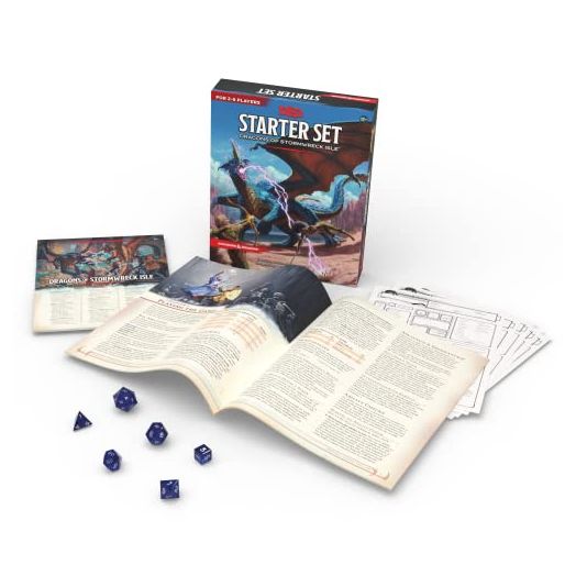 D&D Starter Set: Dragons of Stormwreck Isle, for ages 12 Years & Up