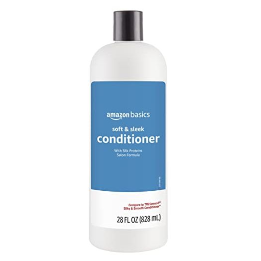 Amazon Basics Soft & Sleek Conditioner for Dry or Damaged Hair, 28 Fluid Ounce