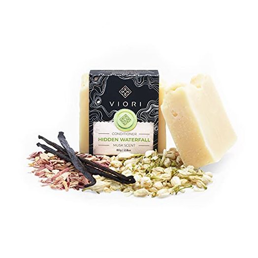 VIORI Hidden Waterfall Conditioner Bar, Handcrafted with Longsheng Rice Water & Natural Ingredients