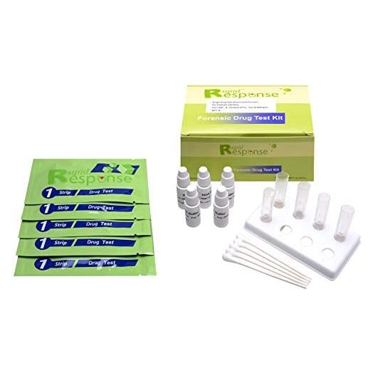 Fentanyl Test Strip Kit for Liquid and Powder Substances - 5 Test Strips per Kit - BTNX Rapid Response Forensic Kit