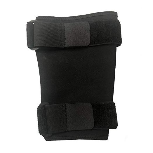 Ankle Monitor Bracelet Cover for SCRAM, Alcohol Monitor, House Arrest, Other Offenders - Black Neoprene, Adjustable Hook and Loop Straps