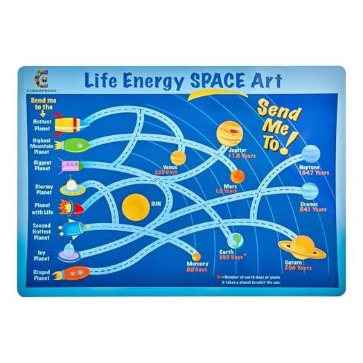LESA Write and Wipe Activity - Mom’s Choice Award Winner - Learning Activities Preschool & Ages 3-11 - Hours of Screen-Free Fun