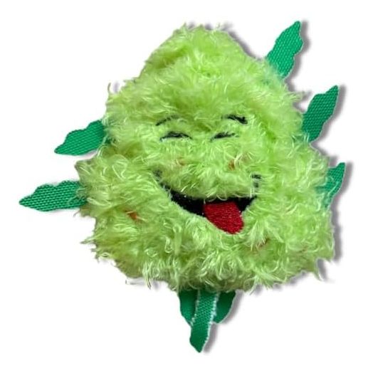 Bud Jr. The Weed Nug | Funny Cat Toy | Cool Plush Catnip Toy | Fun Novelty Gift | Play and Funny Photos