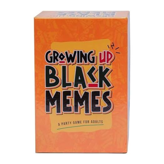 Out Of Bounds Growing Up: Black Memes - A Party Game for Adults, Come Up with The Best Captions, Hilarious Game Night, Ages 17+