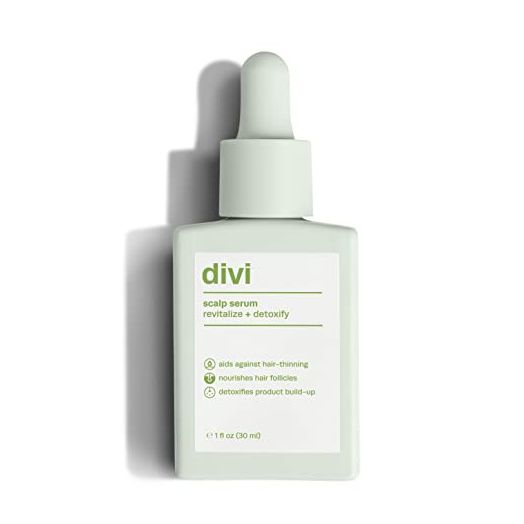 divi Scalp Serum, Revitalize and Detoxify, Aids against hair-thinning, nourishes hair follicles, detoxifies product build-up