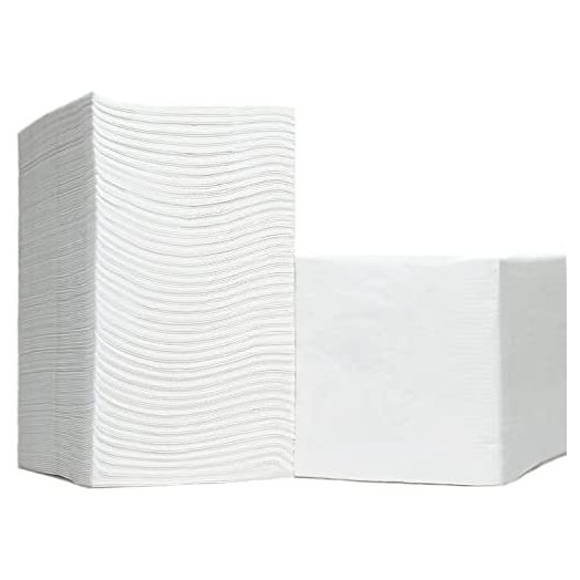500 Pack Cocktail Napkins Paper - Quality 3-Ply White Beverage Napkins - Restaurant, Event, Bar Napkins - Perfect Size Dessert Napkins - Party Napkins Bulk - Elegant Wedding Napkins Disposable