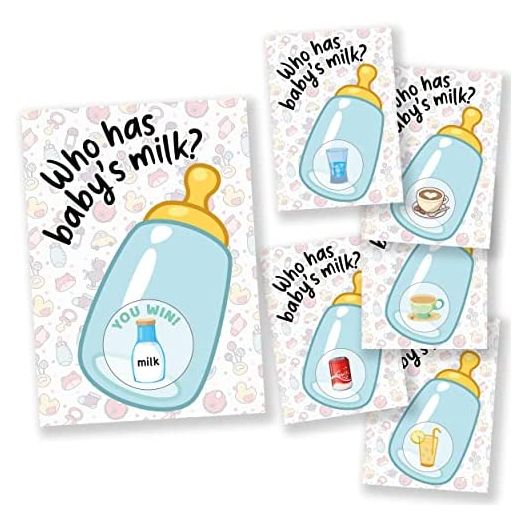 Party Hearty Baby Shower Games 40 Raffle Cards, Scratch Off Lottery Tickets