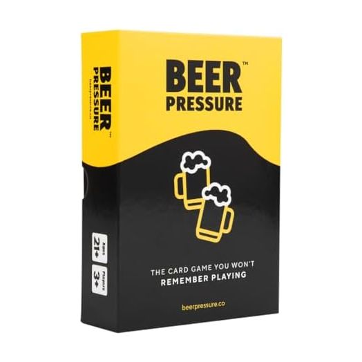 Beer Pressure - Drinking Card Game for Parties, Pregames, and Game Nights. The Perfect Party Gift!