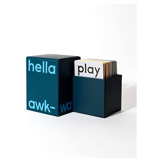 Hella Awkward Card Game - 140 Deep Conversation Icebreakers for Couples and Friends!