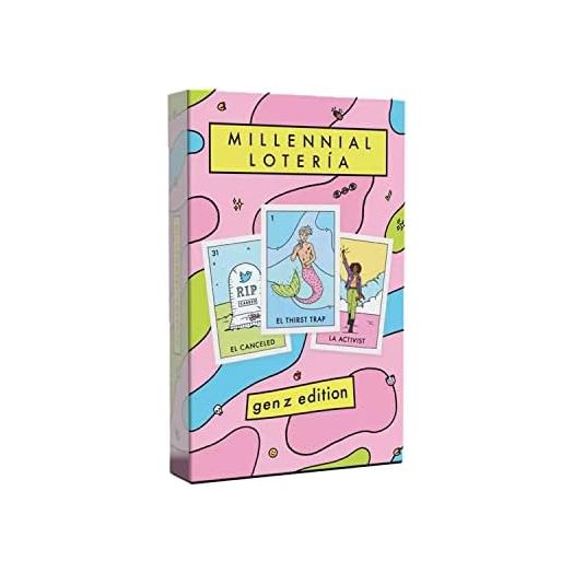 Millennial Loteria Board Game: Gen Z Edition
