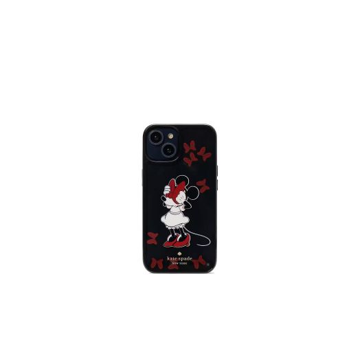 Kate Spade Minnie Mouse Bow Resin iPhone 14 Case