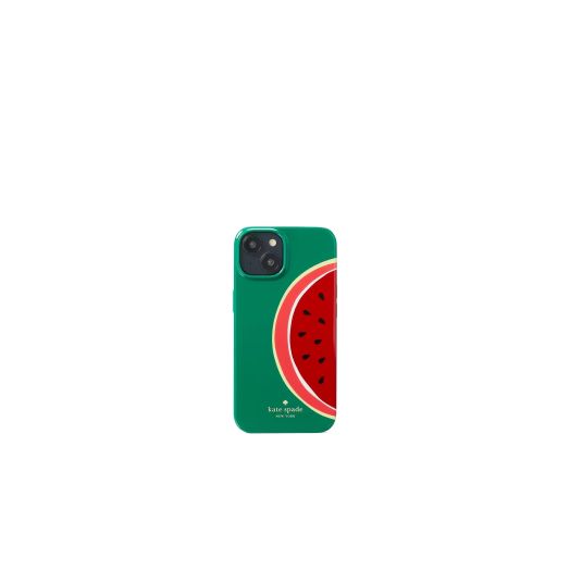 Kate Spade Watermelon iPhone 14 Case Green