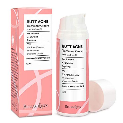 BellamiLuxx Butt Acne Clearing Lotion, Pure Plants Extracts for Reduce Acne and Pimples, Balance Skin Moisture/Sebum, Keep Buttocks Skin Delicate, and Smooth