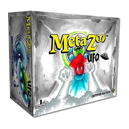MetaZoo TCG - UFO 1st Edition Booster Box Display, Silver (222641)