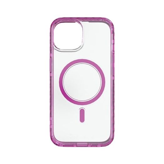 cellhelmet Magnitude Case Designed for iPhone 15 in Vivid Magenta [Compatible with magSafe] | 13-Foot Drop Test Certified | Shock & Drop Proof Durable | As Seen on Shark Tank