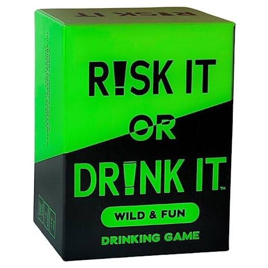 Fun Drinking Game for Pregame, Game Night, College - 150 Hilarious Dares, Funny Challenges & Questions - Party Game Gift, Cards for Parties