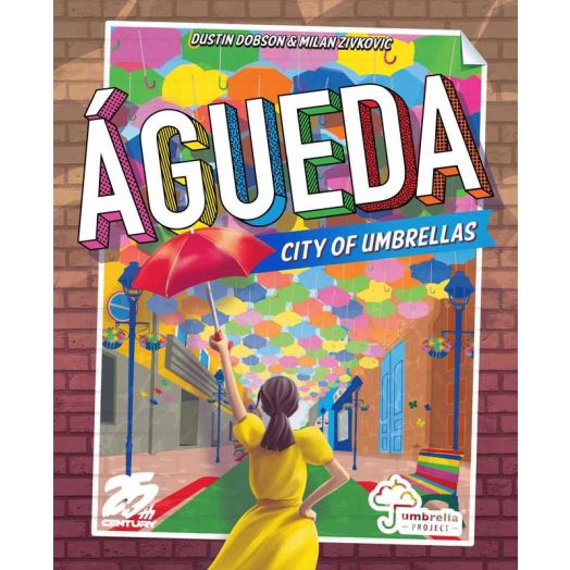 Águeda: City of Umbrellas, Strategy Board Game for 1 to 5 Players and Ages 10+ Mensa Select Winner