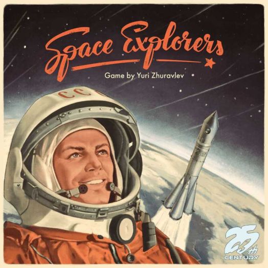 Space Explorers , Strategy Board Game , Space Race - 25th Century Games