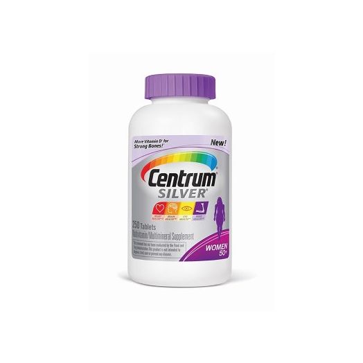 Centrum Silver Ultra Women's Multivitamin Multimineral Tablets, 250 Ct