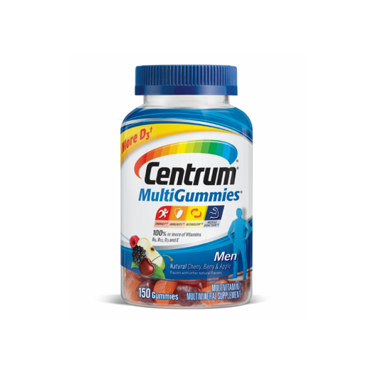 Centrum MultiGummies Men Multivitamin Gummies, 70 ct