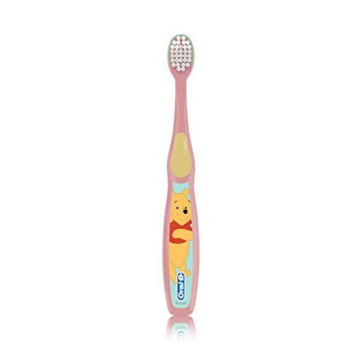 Oral-B Baby Toothbrush Featuring Disney's Pooh, Baby Soft Bristles, 0-3 Years