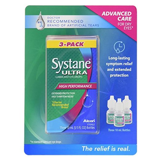 Systane Ultra Lubricant Eye Drops, 30 ml.