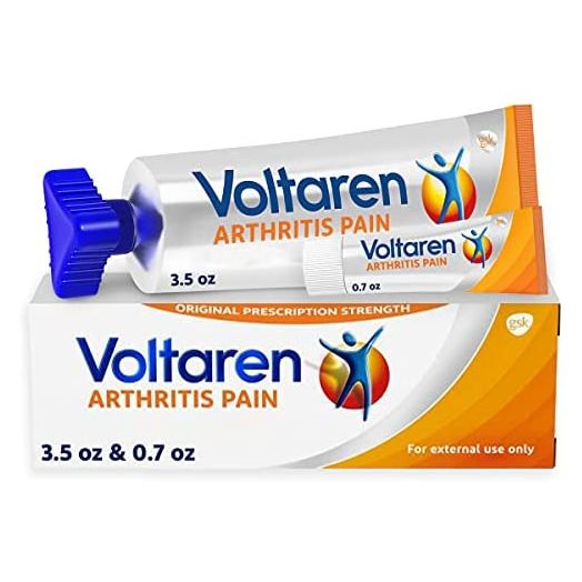 Voltaren Arthritis Pain Gel For Powerful Topical Arthritis Pain Relief, Amazon Exclusive - 3.5 Oz/100 g Tube And 0.71 Oz/20 g Travel Size Tube