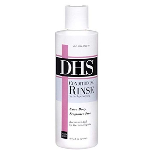 DHS Conditioning Rinse Fragrance Free Extra Body 8 oz (Pack of 2)