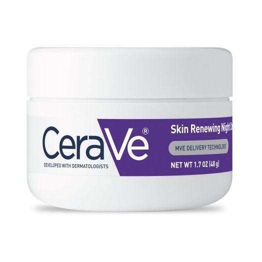 CeraVe Skin Renewing Night Face Cream for Softer Skin, 1.7 oz.