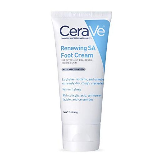 CeraVe Foot Cream with Salicylic Acid | 3 oz | Foot Cream for Dry Cracked' | Fragrance Free