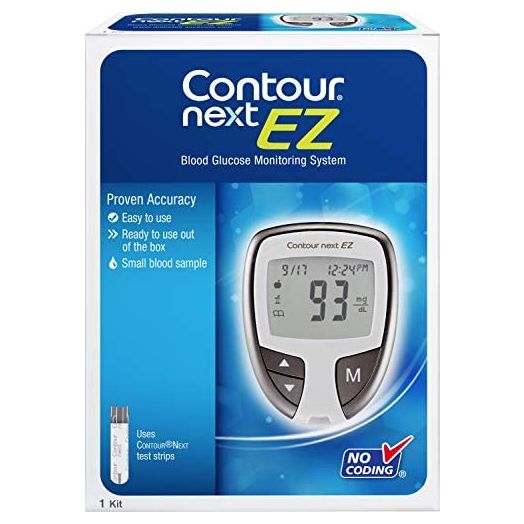 The CONTOUR NEXT EZ Blood Glucose Monitoring System