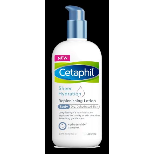 Cetaphil Sheer Hydration Replenishing Body Lotion 16 Oz.