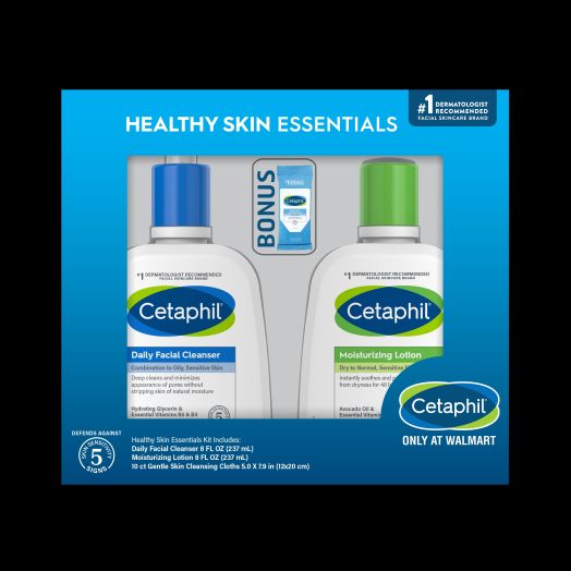 Cetaphil Healthy Skin Essentials Kit, 3 Piece