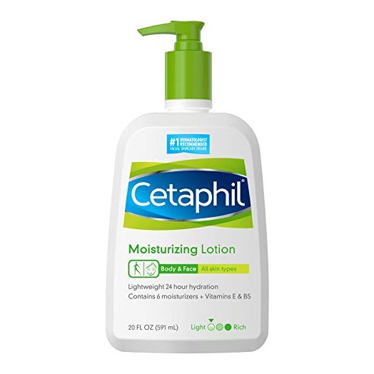 CETAPHIL Moisturizing Lotion | 20 fl oz | Hydrating Moisturizer For All Skin Types | Instant Hydration lasting up to 24 Hrs | For Sensitive Skin | No Added Fragrance| Dermatologist Recommended Brand
