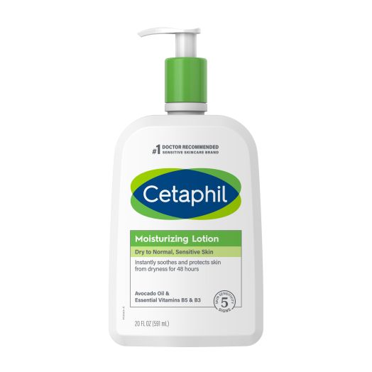 Body Moisturizer by CETAPHIL, Hydrating Moisturizing Lotion for All Skin Types, Suitable for Sensitive Skin, 12 oz, Fragrance Free, Hypoallergenic, Non-Comedogenic