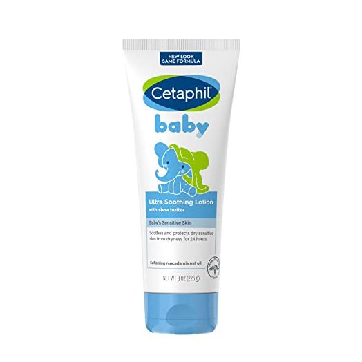 Cetaphil Baby Ultra Soothing Lotion with Shea Butter, Moisturize and Soothe Dry Skin,8 oz